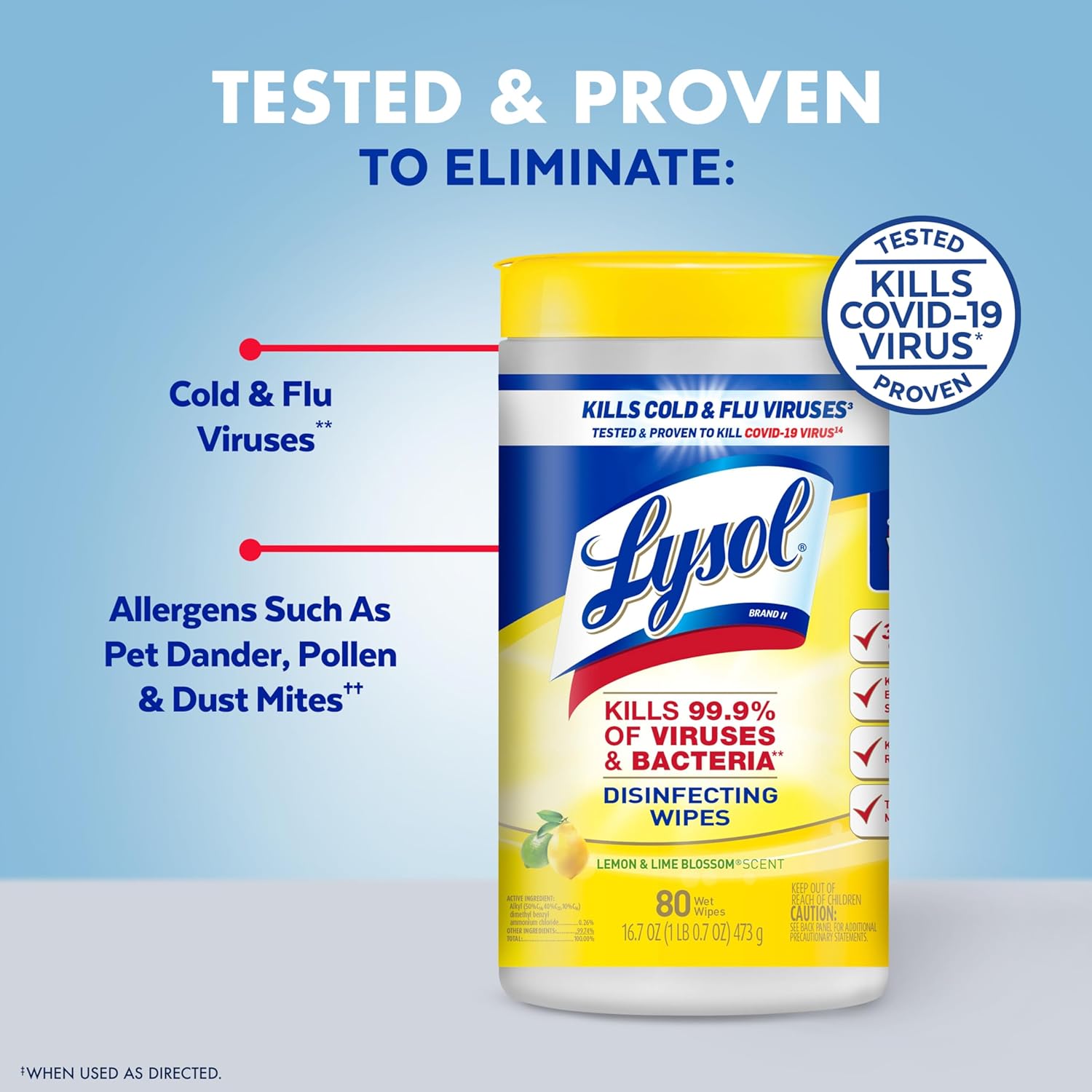 Lysol Disinfecting Wipes Bundle, Home Apartment Dorm Room Essentials and Cleaning Supplies, All Purpose Cleaner, Multi-surface Cleaning Wipes, Multi-Scent Sanitizing Wipes...