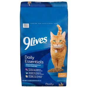 9Lives Daily Essentials Dry Cat Food, 28 Pound Bag