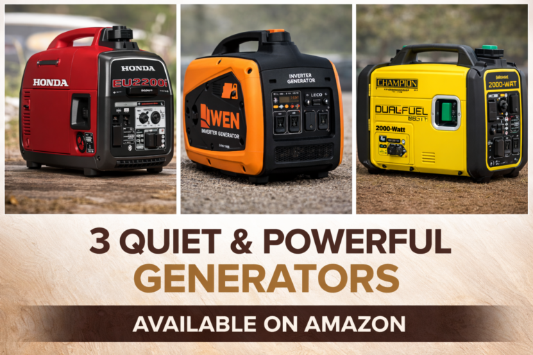 Best High Output Inverter Generators for RV Air Conditioners