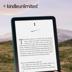 Amazon Kindle Paperwhite Signature Edition 32GB (newest model) – 20% faster with auto-adjusting front light, wireless charging, and weeks of battery life – Metallic Jade + 3...