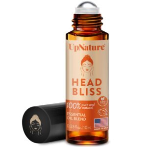 UpNature Head Bliss Essential Oil Roll-On — Soothing Aromatherapy Relax and Comfort with Instant Cooling Effect – Nurse Essentials Gifts