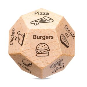 Valentines Day Gifts for Him Her, Stocking Stuffers for Men Women Adults, Anniversary Birthday Gifts for Men Women, Date Night Food Dice